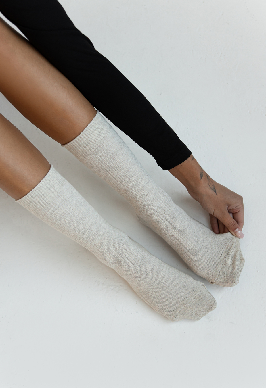 Șosete de damă Staff light beige